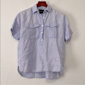 J Crew Baird McNutt Irish Linen Shirt